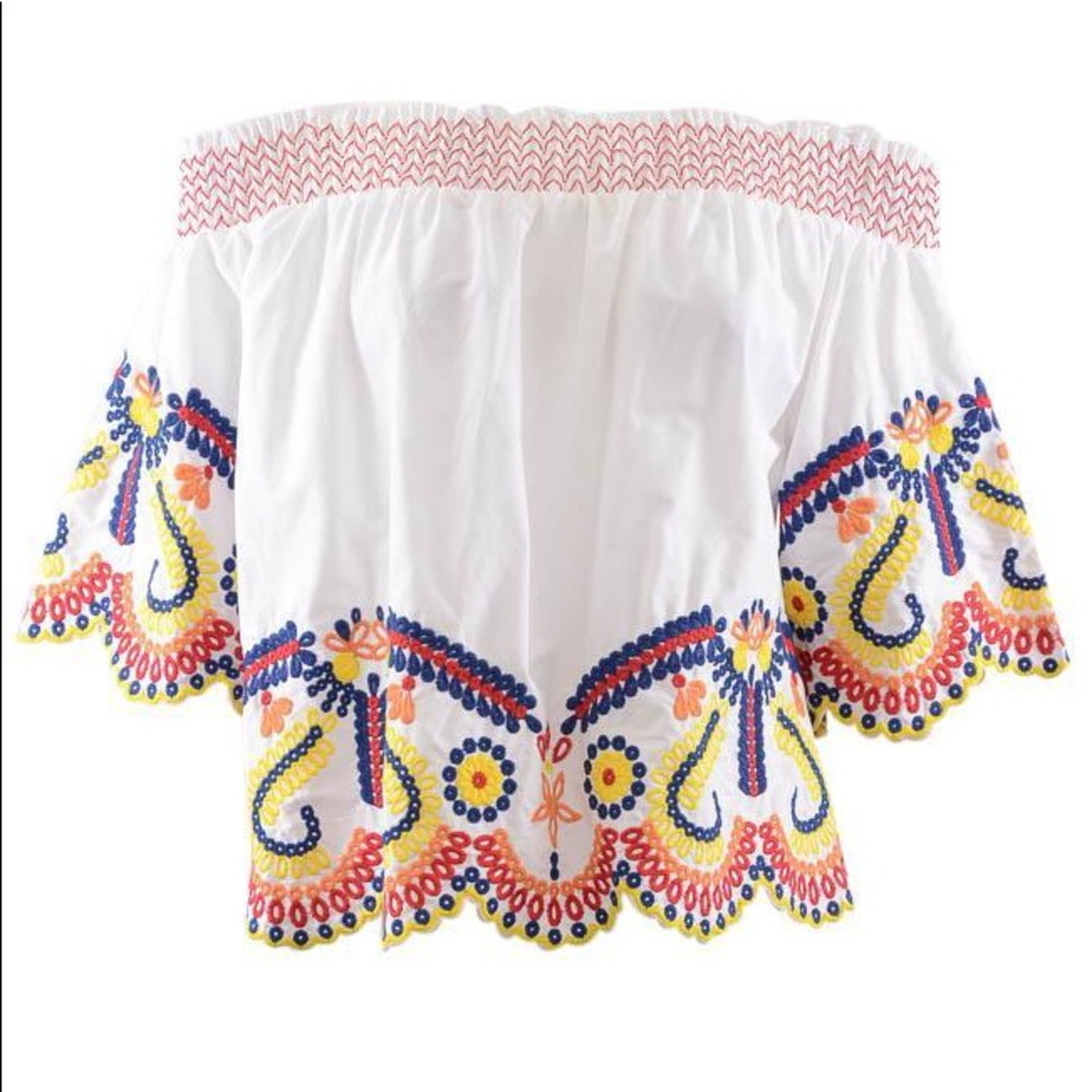 Romeo & Juliet Couture Embroidered Top